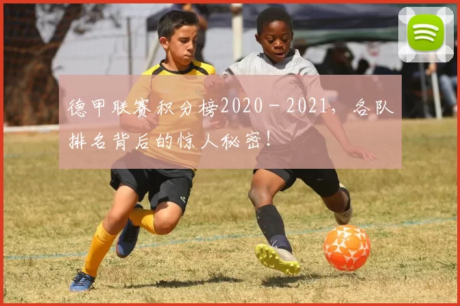 德甲联赛积分榜2020 - 2021，各队排名背后的惊人秘密！